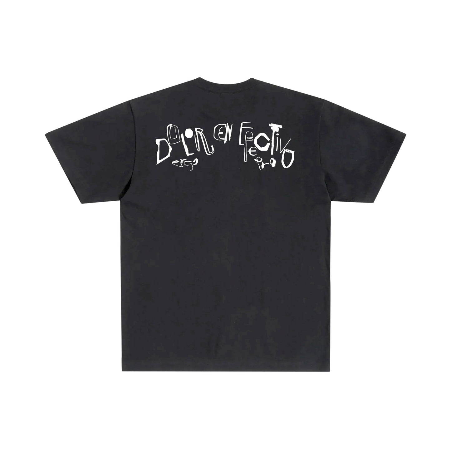 Dolor En Efectivo Camiseta Negra