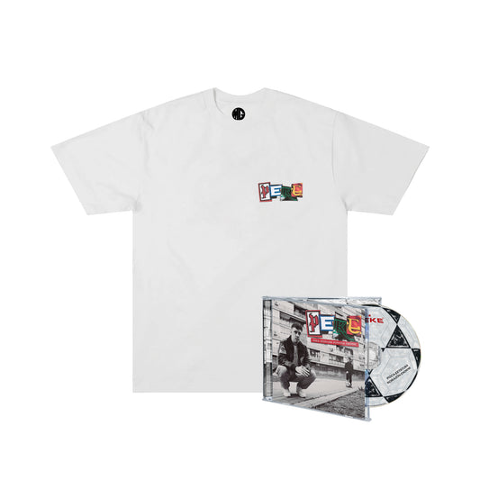 P.E.K.E. Camiseta Blanca + CD